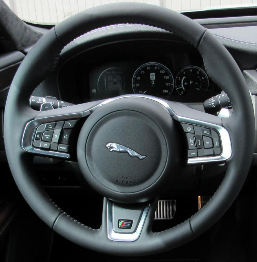 JAGUAR 04 Steering wheel cover