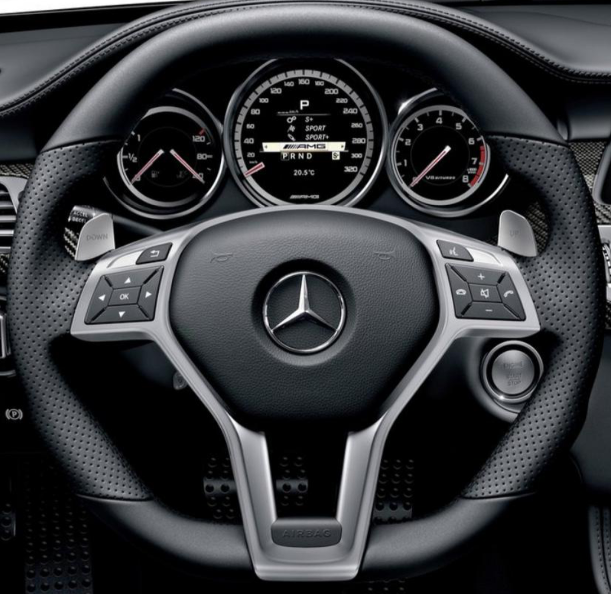 MERCEDES 29 Steering wheel cover