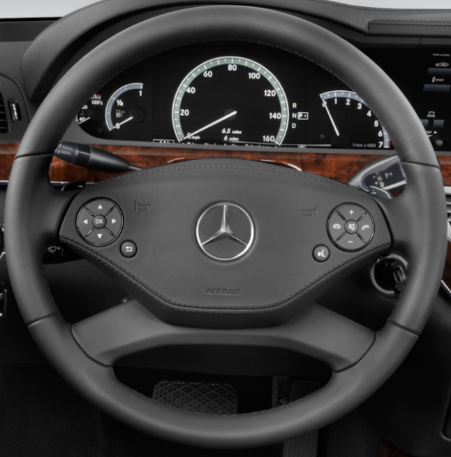 MERCEDES 10 Steering wheel cover