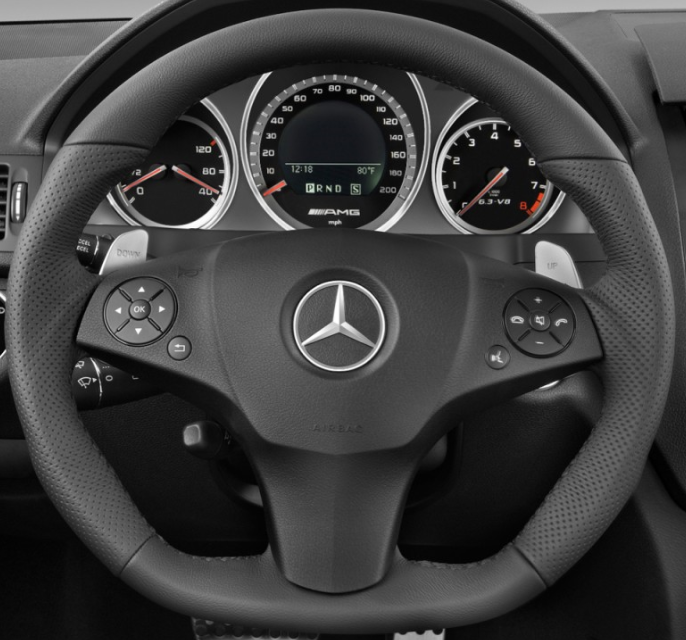 MERCEDES 16 Steering wheel cover