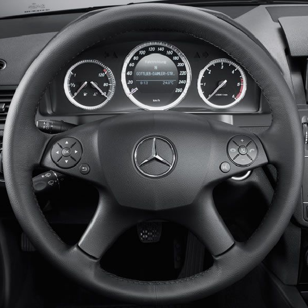 MERCEDES 21 Steering wheel cover