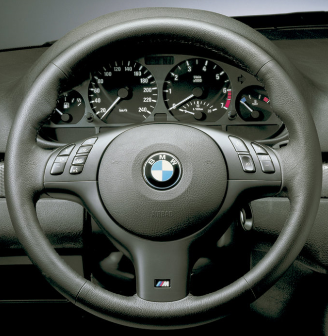 BMW 02 Steering wheel cover