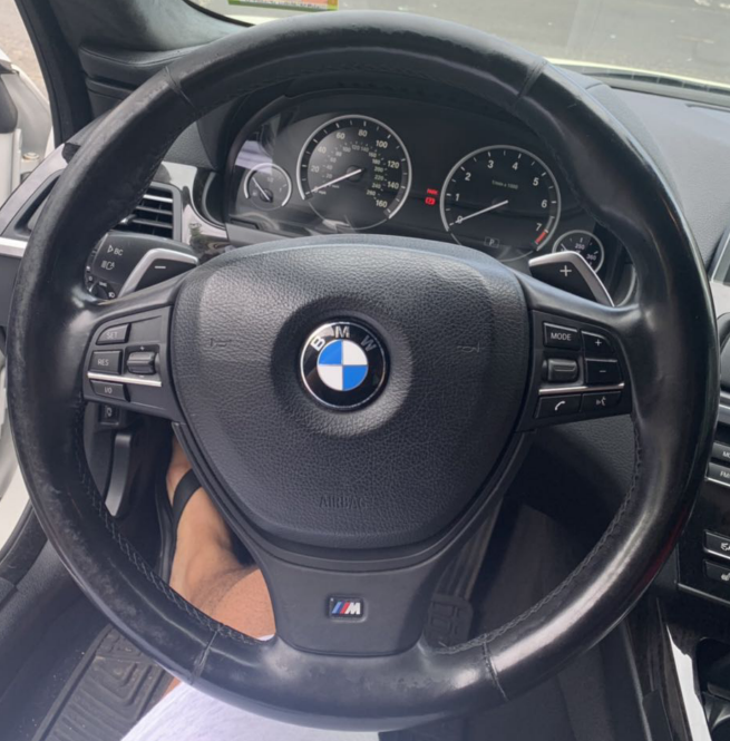 BMW 39 Steering wheel cover