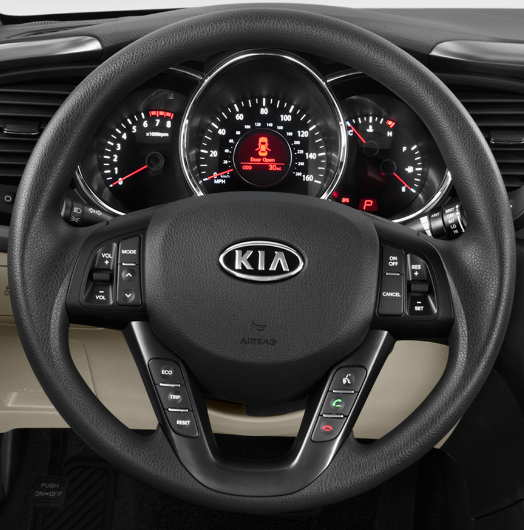 KIA 10 Steering wheel cover