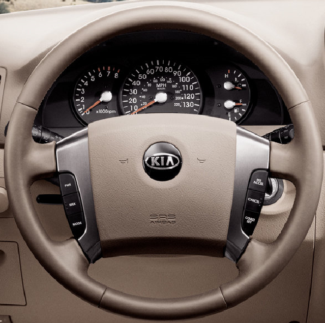 KIA 07 Steering wheel cover