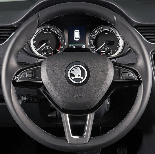 SKODA 03 Steering wheel cover